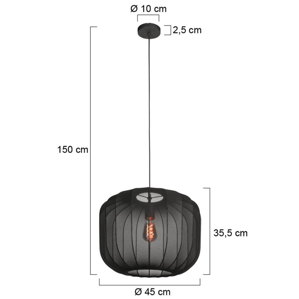 Böhmische Pendelleuchte Sable Ø 45cm Steinhauer 8712746177893