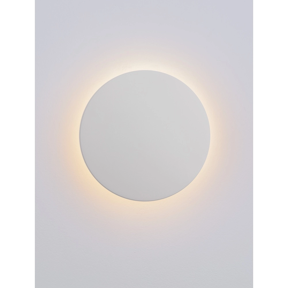 Runde Wandleuchte Copper weiß Ø 13,5cm Lyora 5212017447319