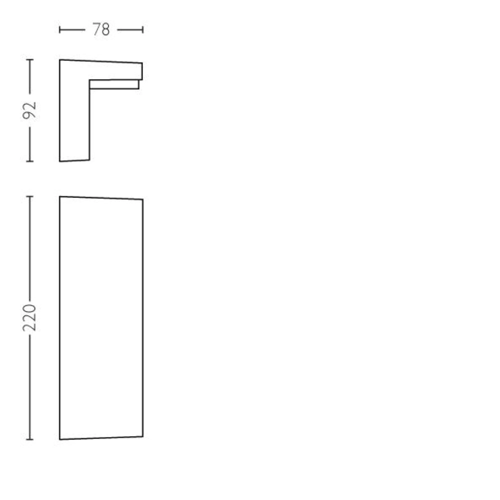Wandleuchte Bustan Philips 8718696158876
