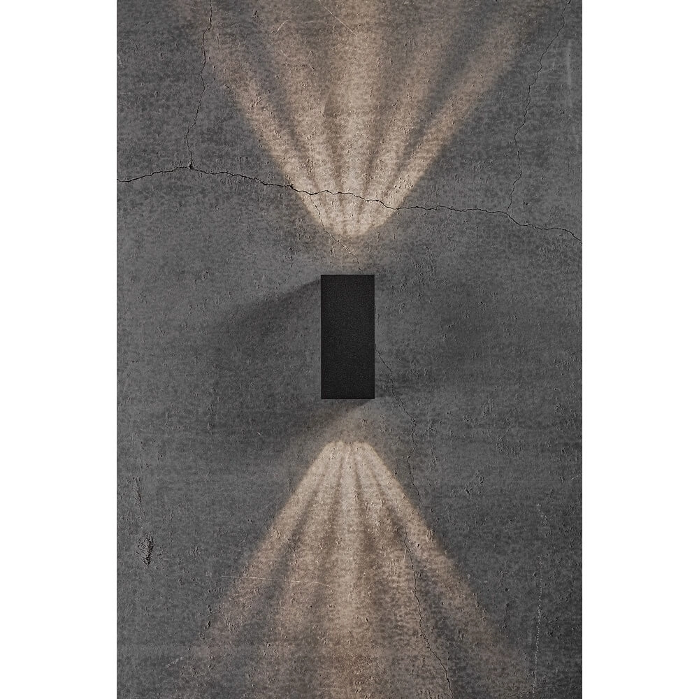 Up & Downlighter Asbol schwarz eckig Nordlux 5704924000652