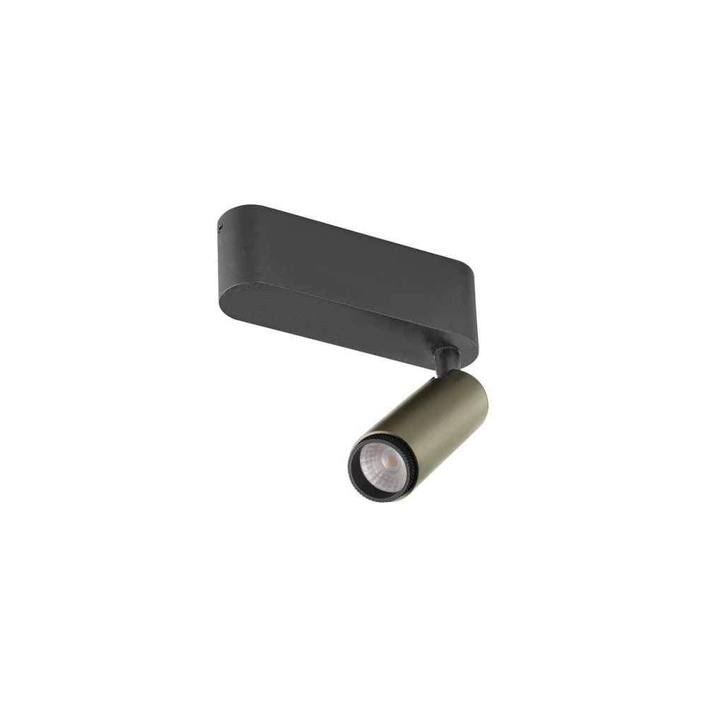 Aufputz-Spot Grip! S Bronze mit Schwarz 3000K SLV 4024163304955