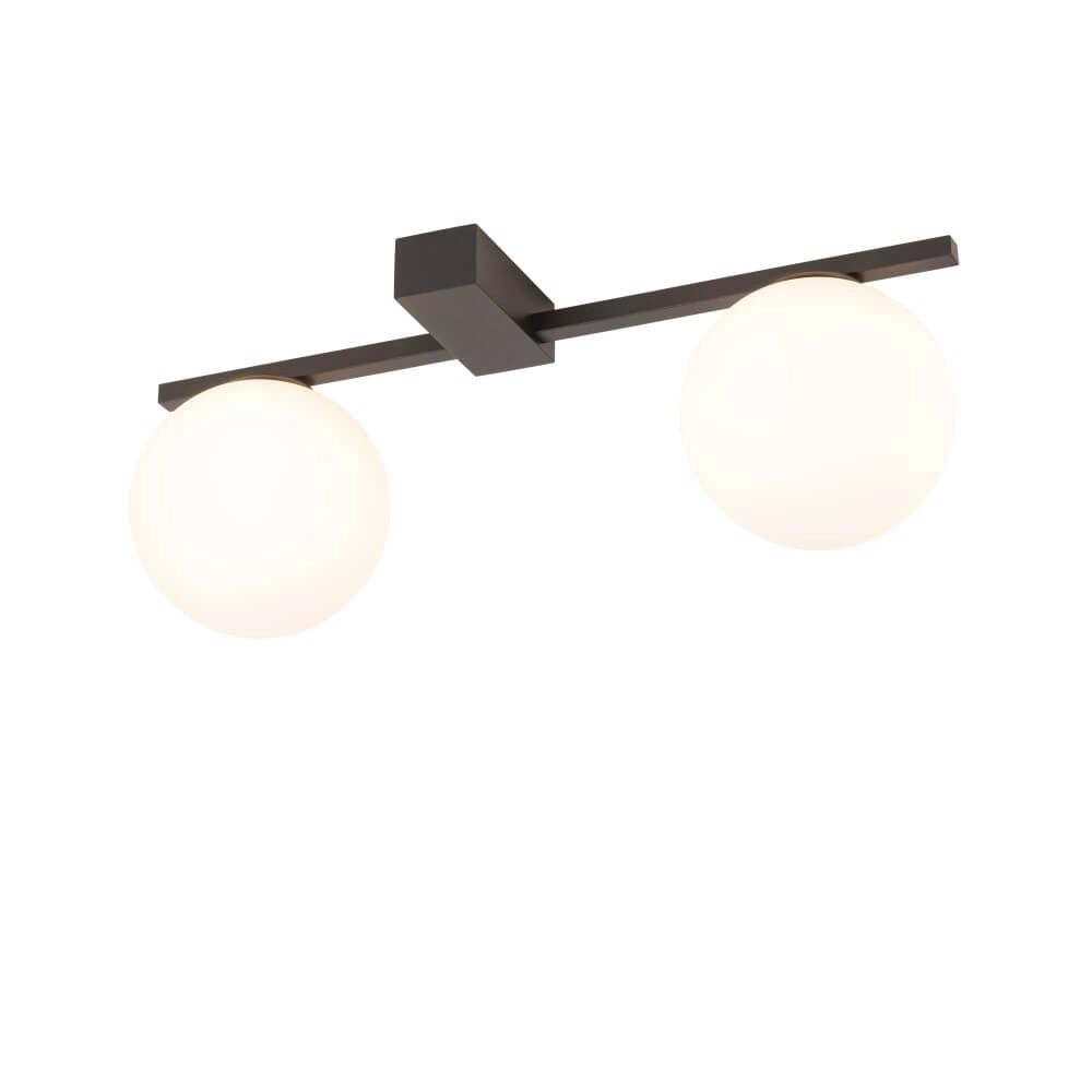 Pendelleuchte aus Glas Pik 2x Weißglas Lyora 5903139103008