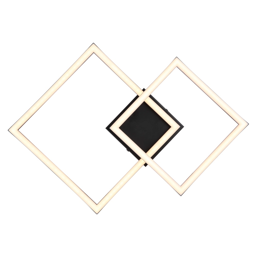 Elegante Deckenlampe Tyler Schwarz Globo 9007371453818