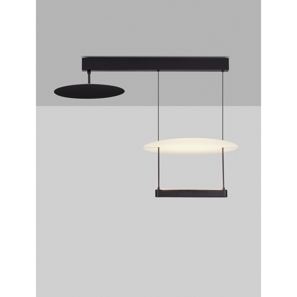 Pendelleuchte Diona Design schwarz-weiß
