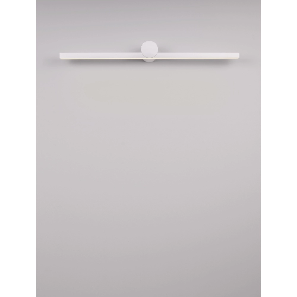 Design-Wandleuchte Breggo weiß 81cm