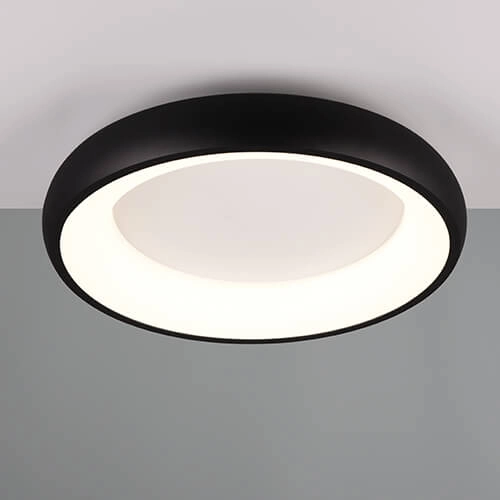 LED-Deckenleuchte Cardona schwarz - Ø 45cm Trio 4017807613902