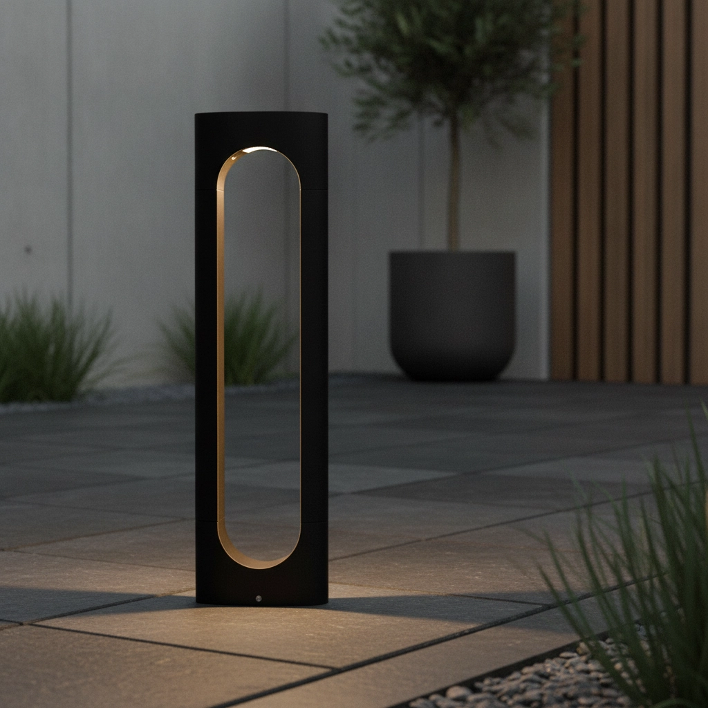 Design-Gartenleuchte Portal anthrazit 65cm