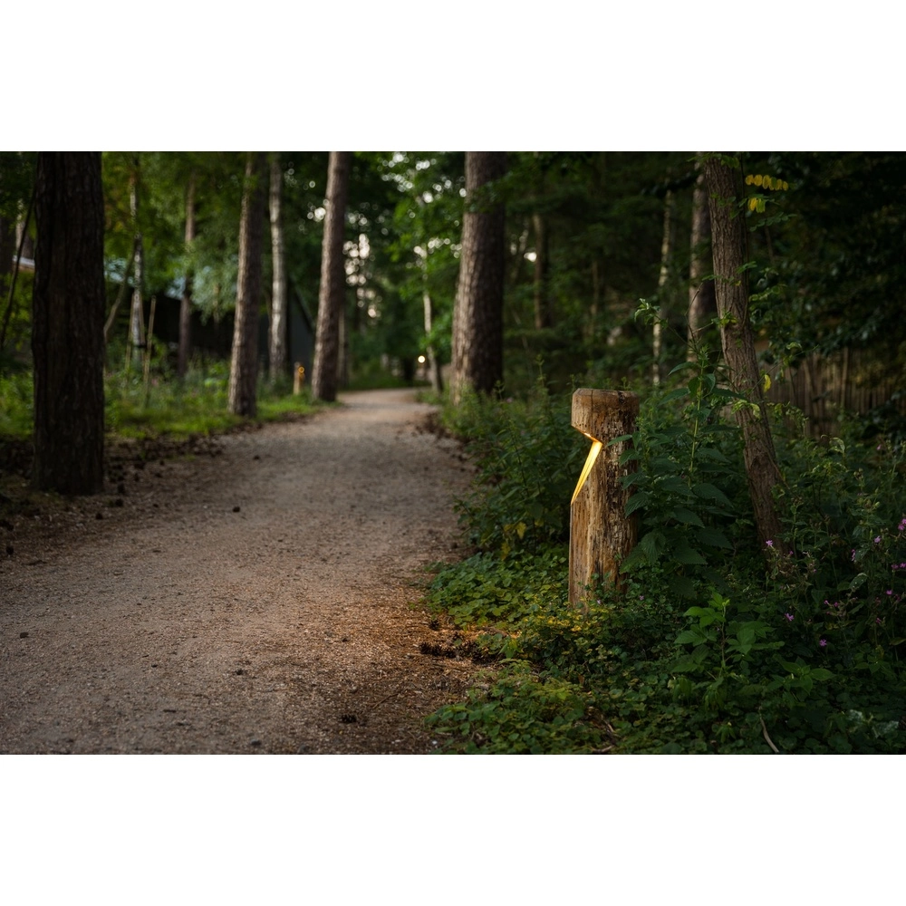 Holzwegbeleuchtung Bosco Kastanie – 65 cm – PH06 – 2700K Timberlab 8716803513716