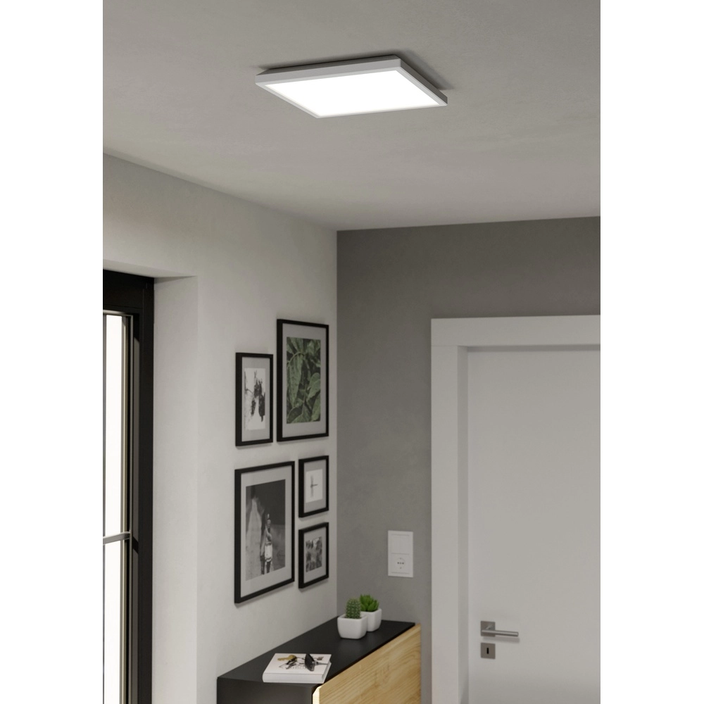 Intelligente Badezimmerlampe Rovito-Z Quadrat – Weiß – 29x29 cm Eglo 9008606329809