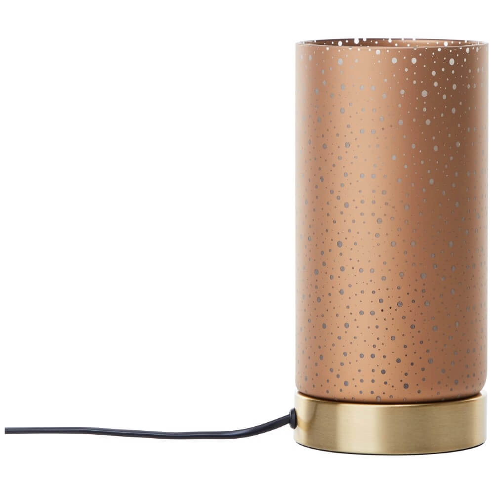 Tischlampe Scarlett Gold mit Kupferbronze Brilliant 4004353438196
