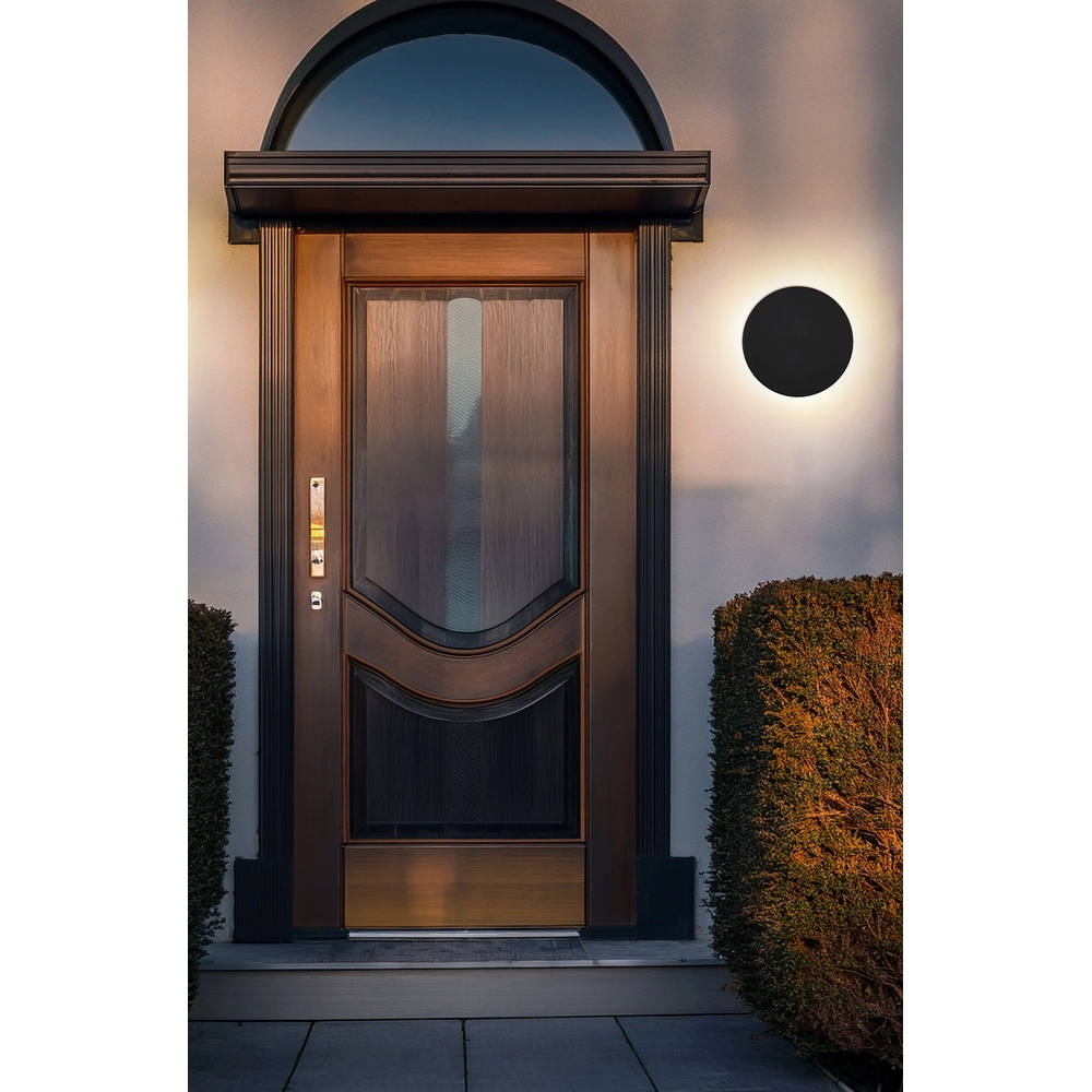 Elegante Wandlampe Lamont Schwarz Globo 9007371507733