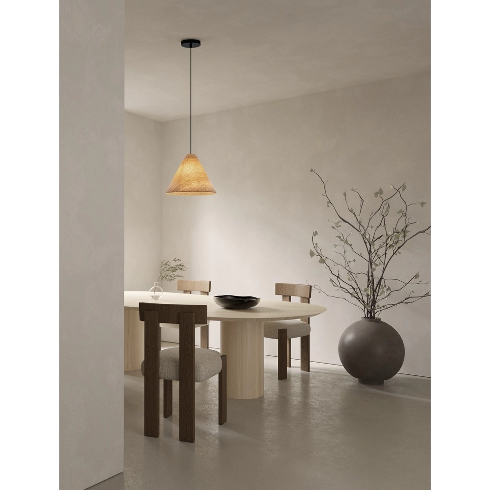 Pendelleuchte aus Holz Elysian Ø 30cm Lyora 5212017468246