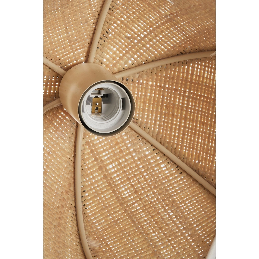 Japandi Wandlampe Sulina Sandraffia mit Grün Light & Living 8717807762421