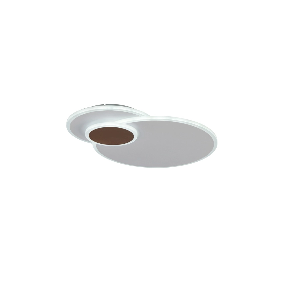 Runde Deckenlampe Serea Weiß Trio 4017807703801