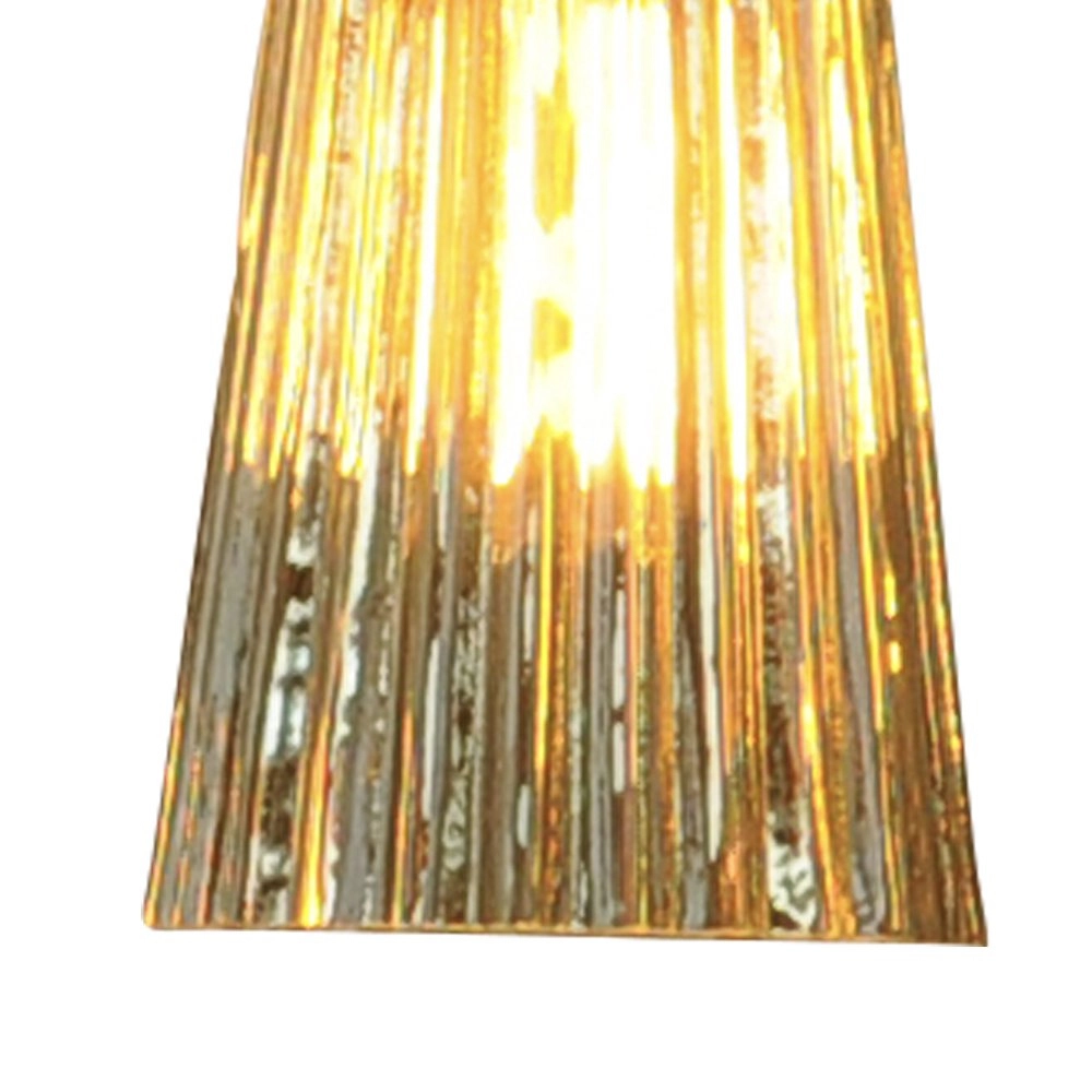 Wandleuchte schwarz Quinto mit gestreiftem Glas Masterlight 8718121249506