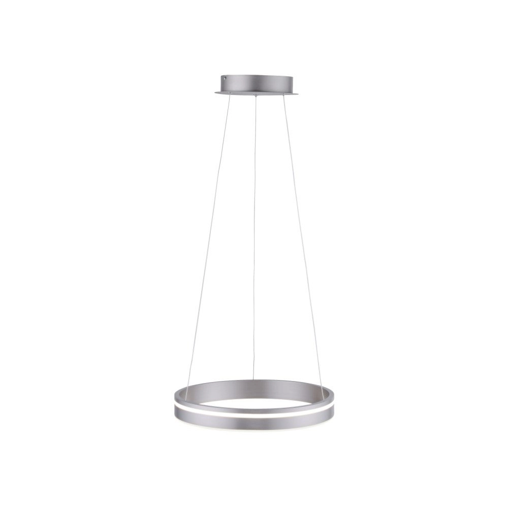 Hängelampe Q-Vito Ø 40 cm grau