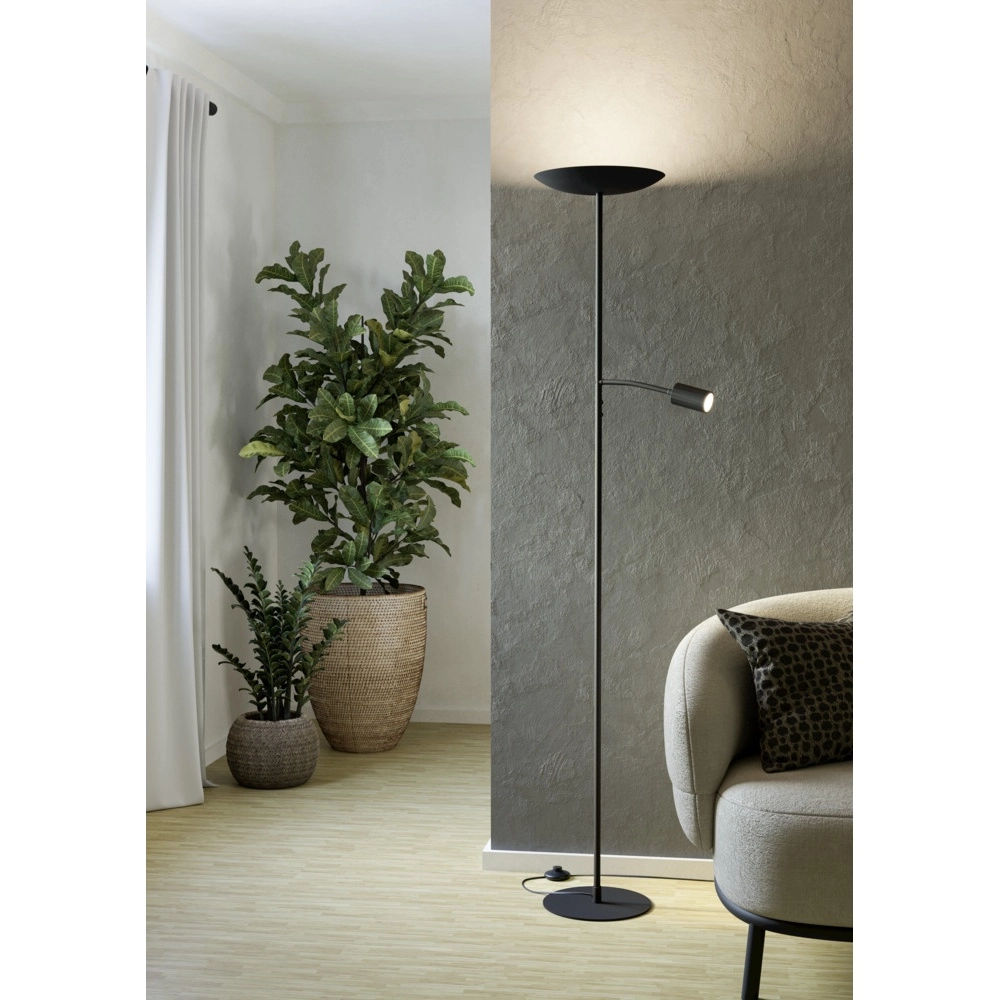 Stehlampe Conivarino schwarz Eglo 9008606356577