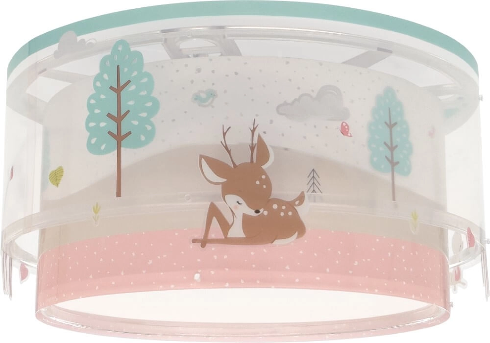 Deckenleuchte für das Kinderzimmer Loving Deer Rosa Dalber 8420406003252