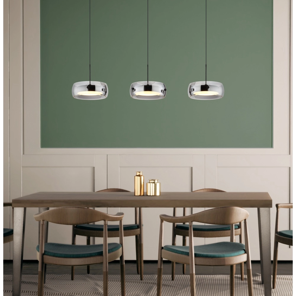 Design-Pendellampe Livion Schwarz Globo 9007371589128