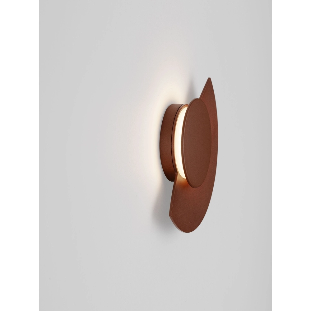 Moderne Wandlampe Gloo rostbraun – 2700K Lyora 5212017497260