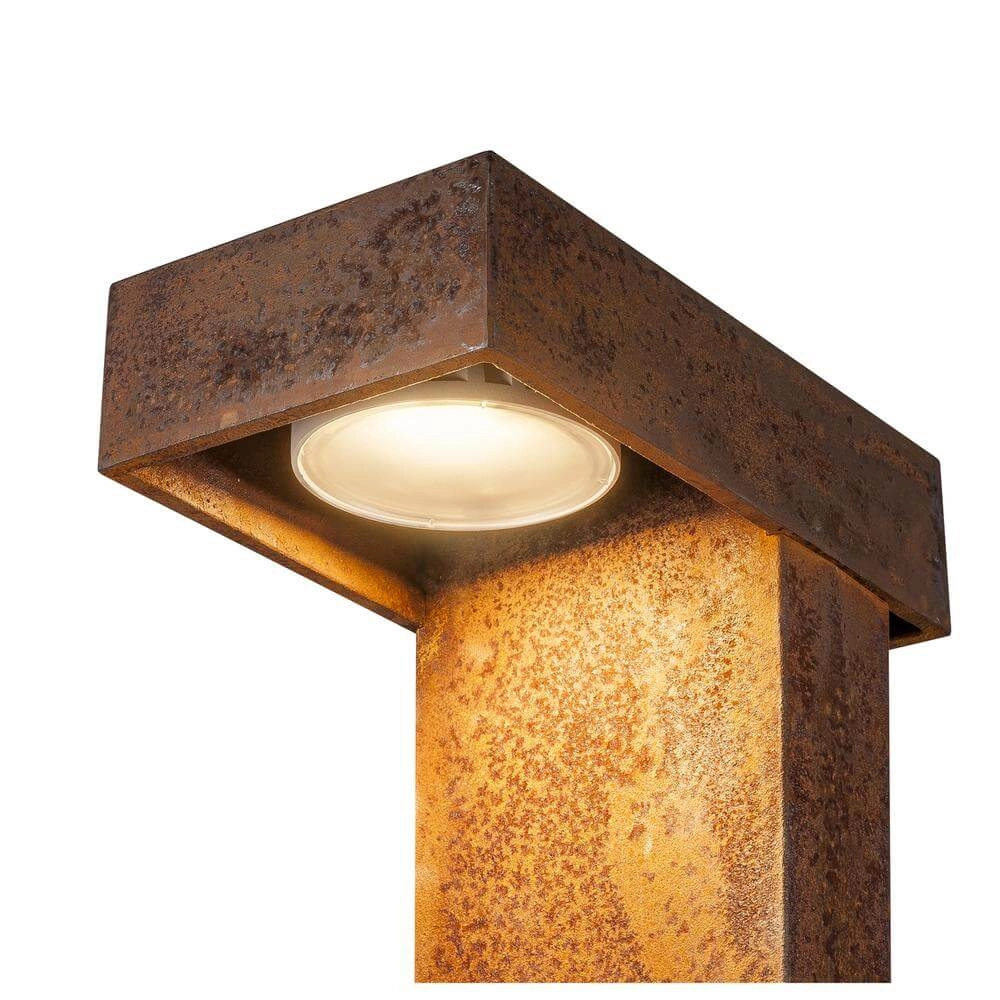 Beleuchtung des Weges Rusty 40cm rostbraun SLV 4024163264228