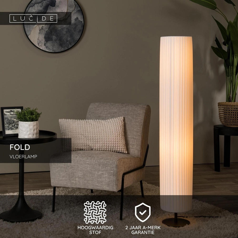 Design-Stehlampe Fold Ø 20cm x 120cm Lucide 5411212212122