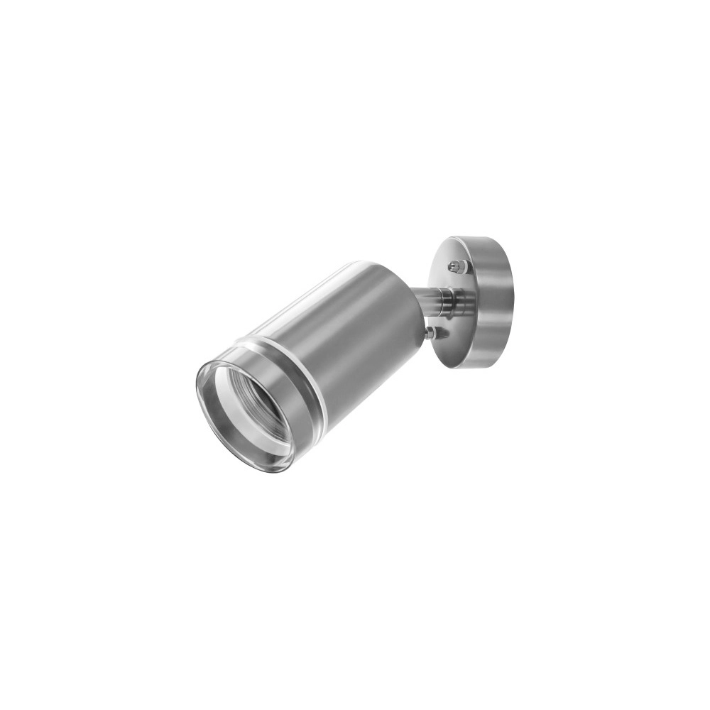 Richtungswand-Spot Opden Edelstahl – 1x GU10 Lyora 5055788285724