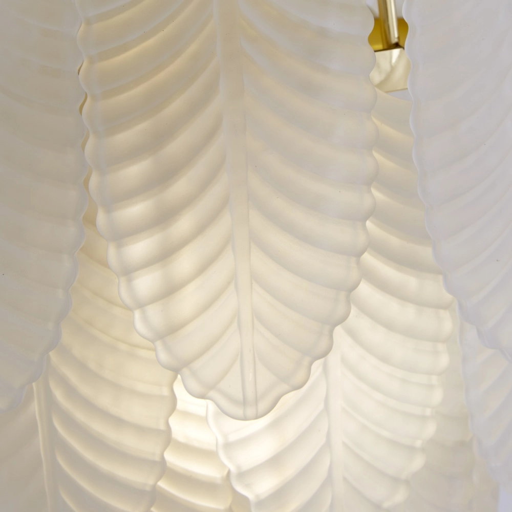 Wandleuchte Feather 1-flammig gold Searchlight 5053423303918