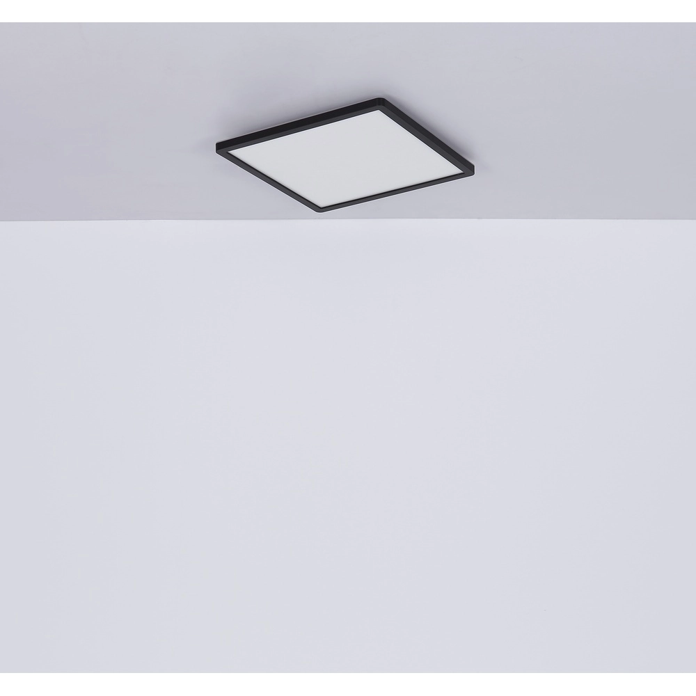 Deckenlicht Sapana Quadrat 29,4 cm Schwarz Globo 9007371414390