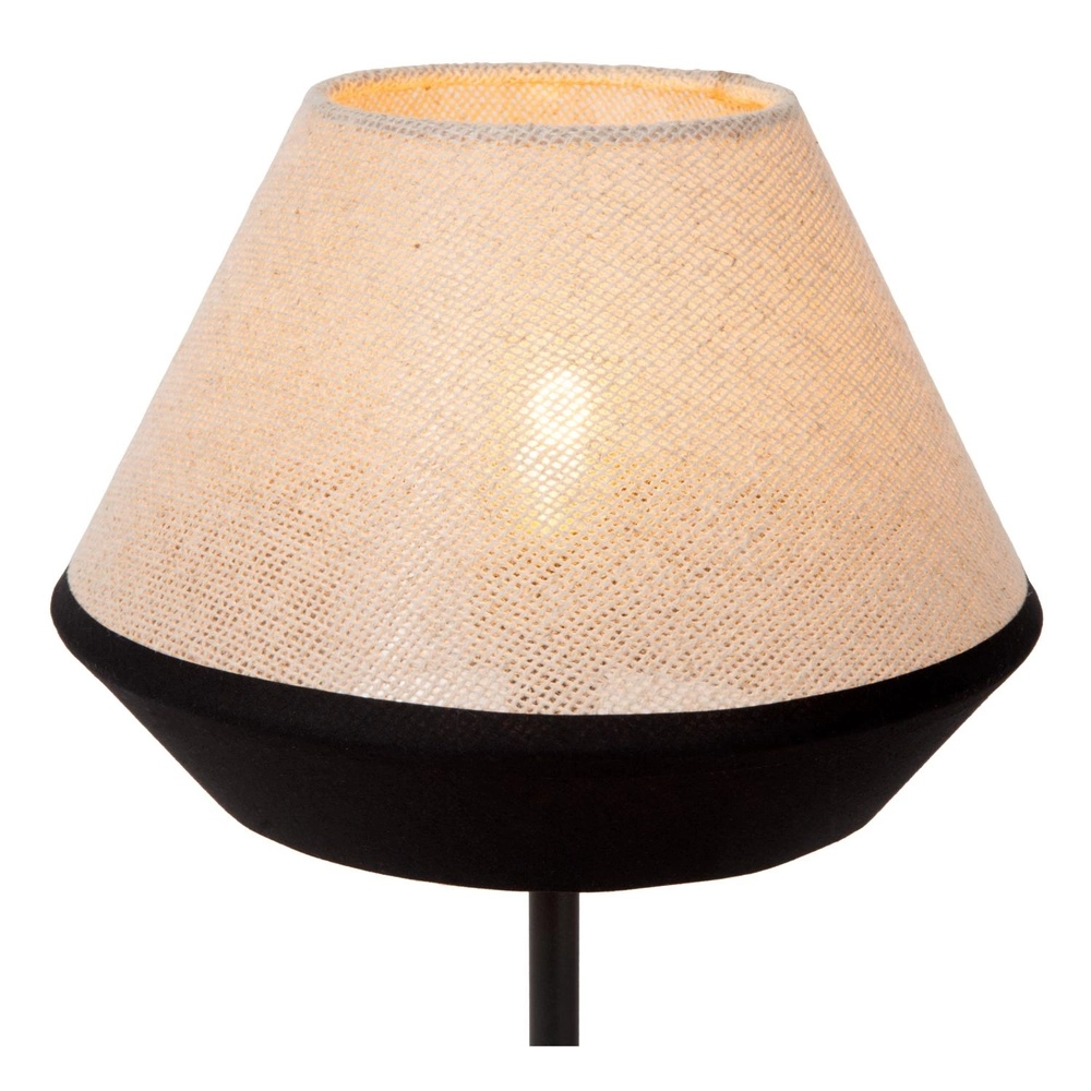 Tischlampe Kala Ø 25 cm taupe Lucide 5411212061546