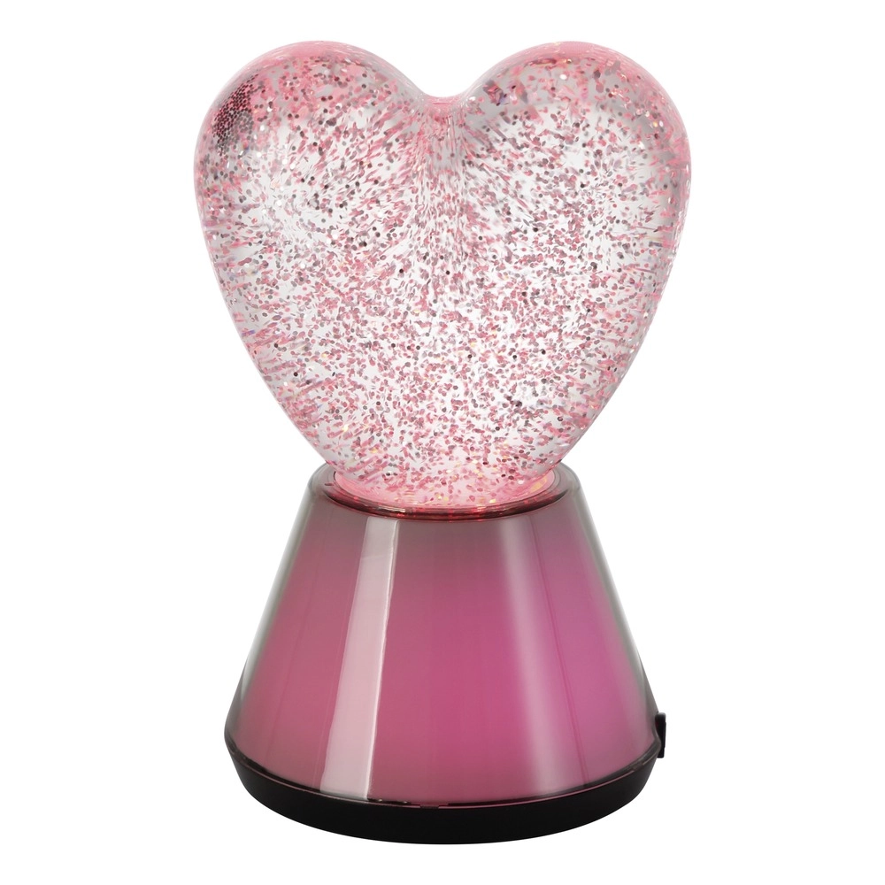 Tischlampe Glitter Herz