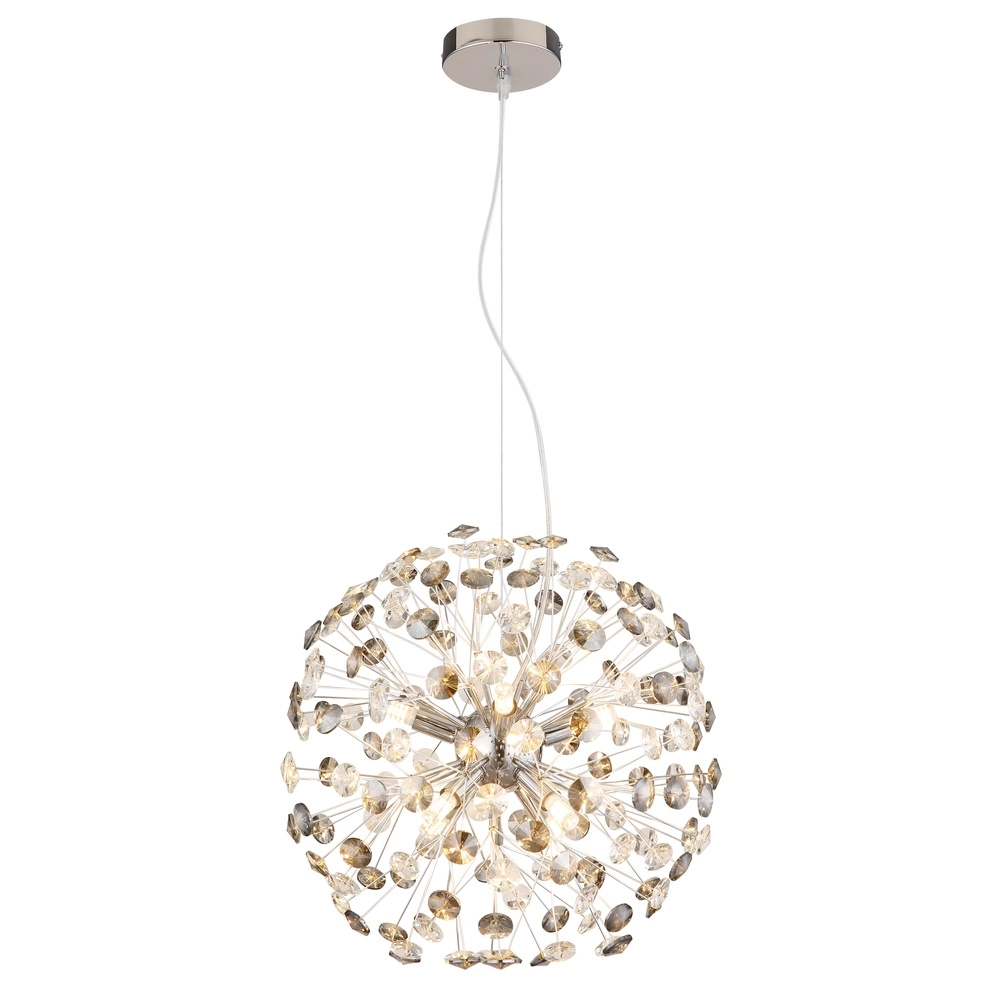 Pendellampe Katrina chrom Ø 40cm