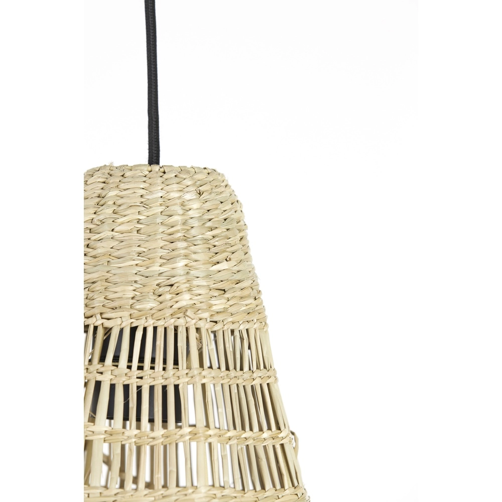 Seegras-Pendellampe Latika 52 cm hoch – 1x E27 Light & Living 8717807644048