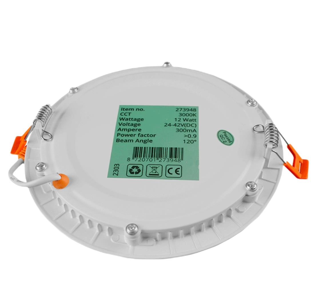 LED-Einbauleuchte 18W - 3000K ÃƒÆ’Ã†â€™Ãƒâ€¹Ã…â€œ 22,5cm weiß Lyora 8720701273986
