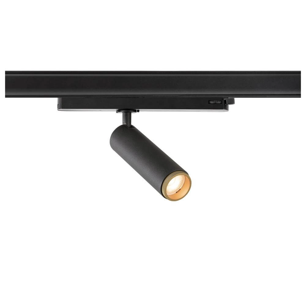 Gleisplatz Grip! M Schwarz 3-phasig einstellbar SLV 4024163296045