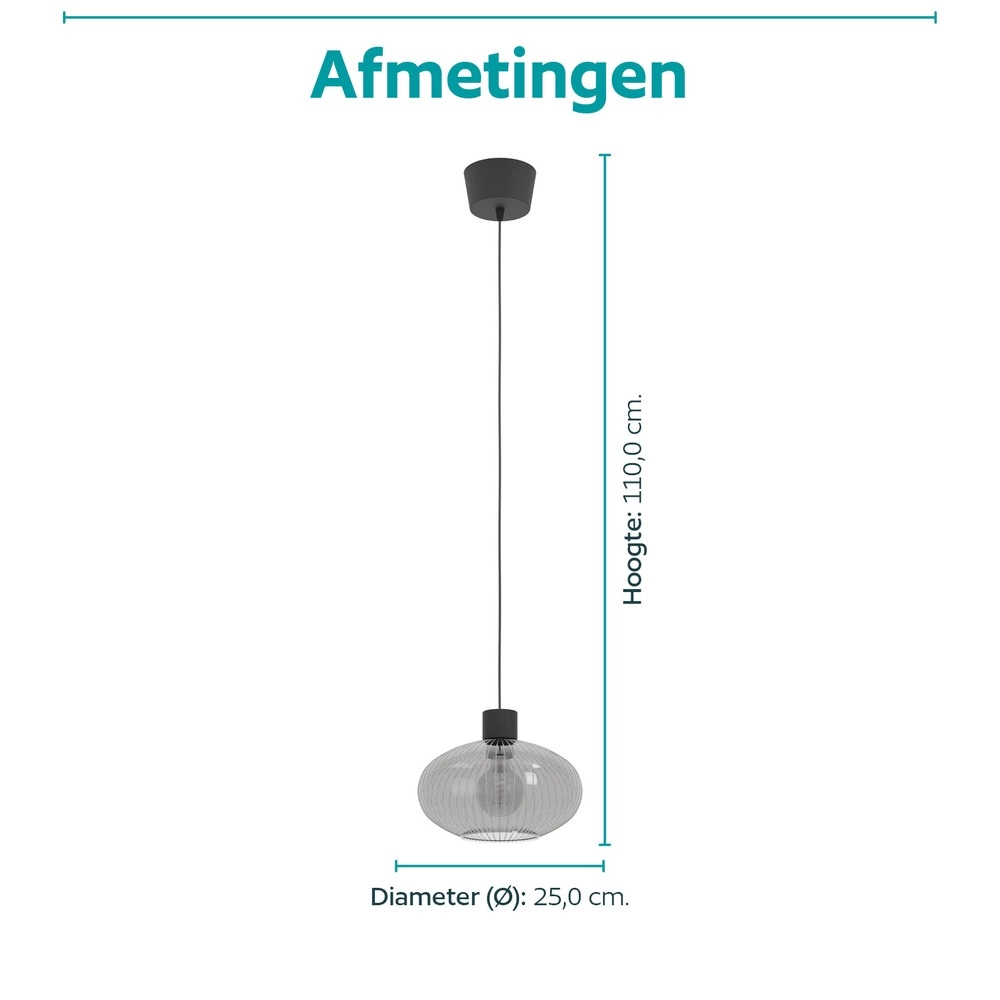 Pendellampe Dasmina Schwarz