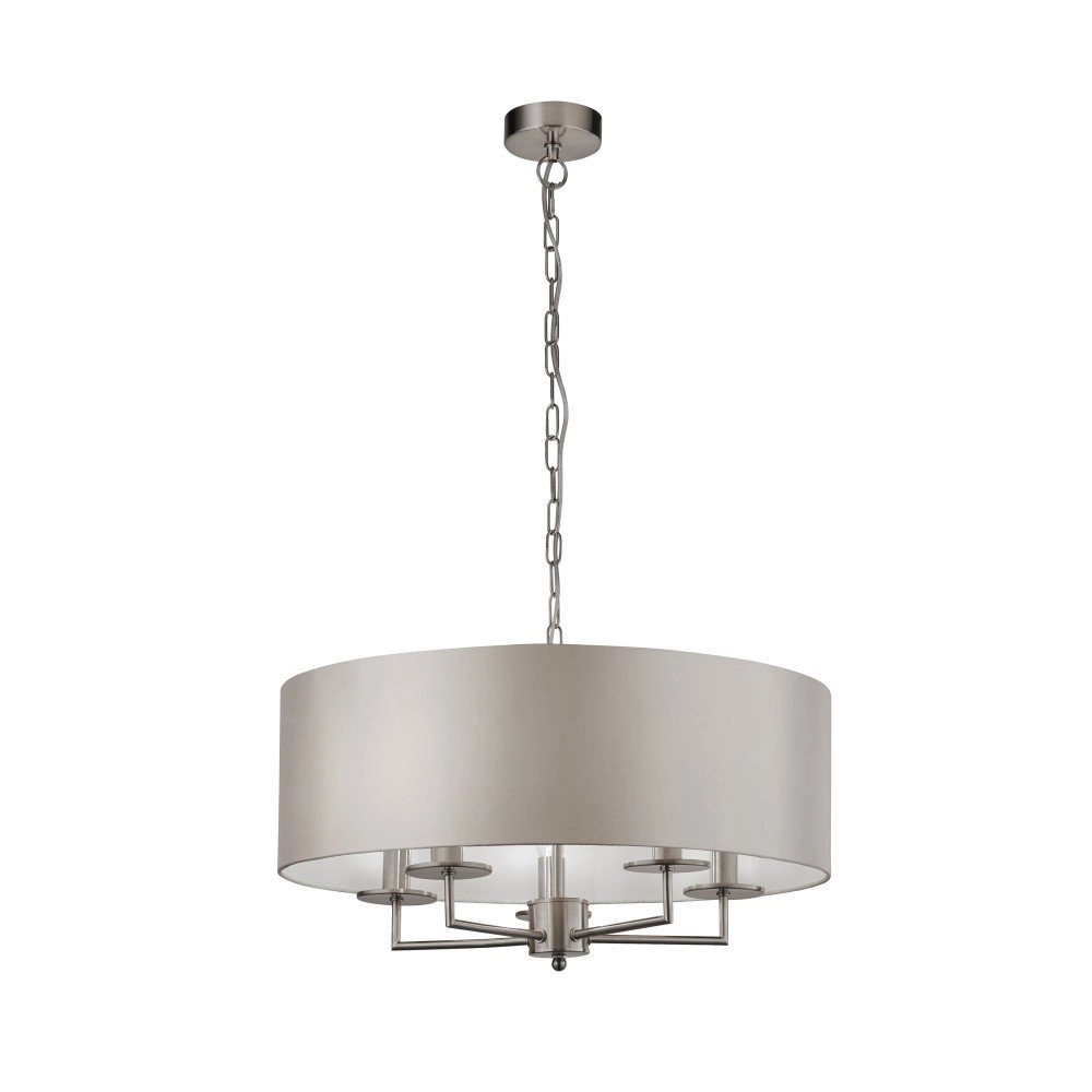 Hängelampe mit Schirm Knightsbridge Ø 55cm Searchlight 5053423158662