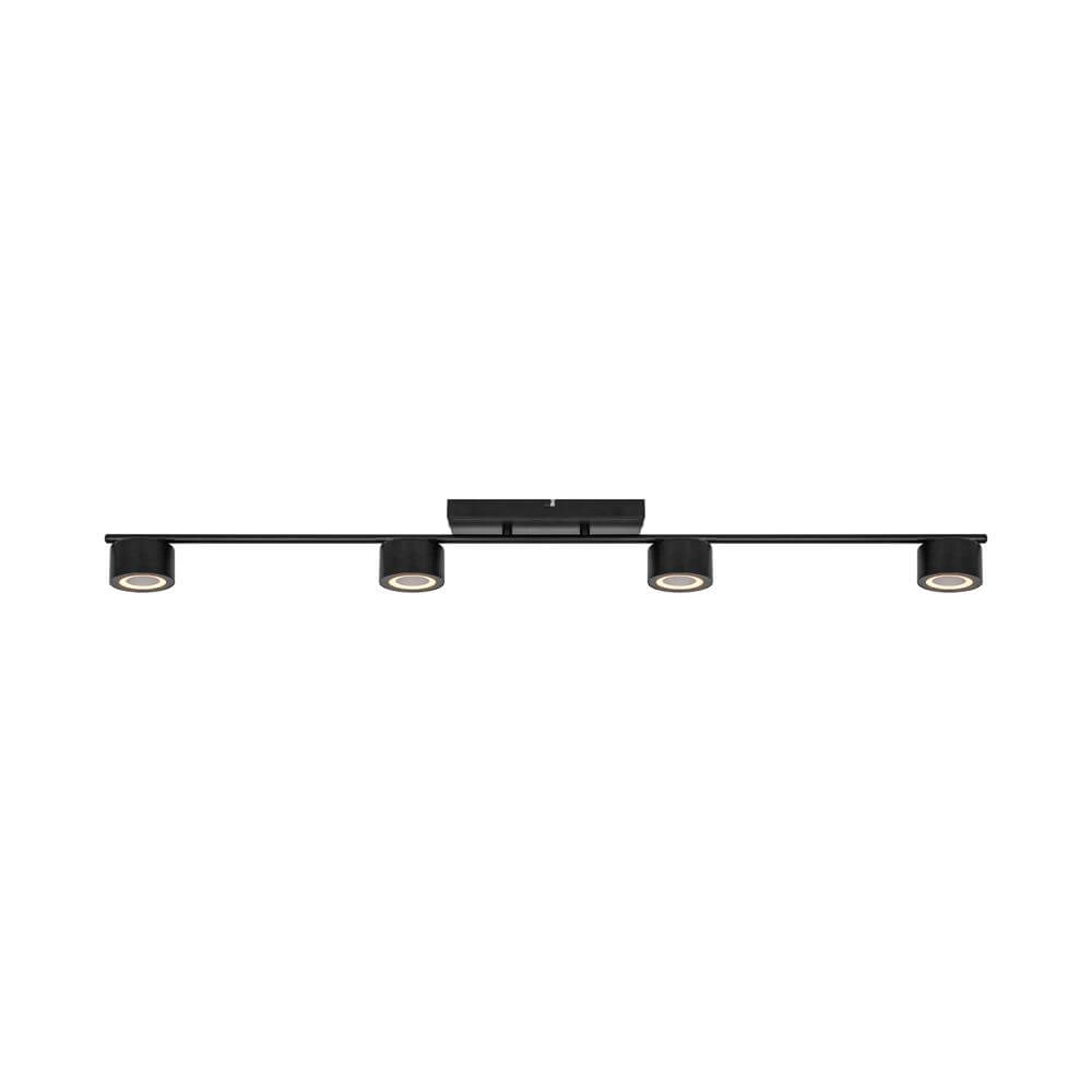 Design-Deckenleuchte Clyde 4-flammig schwarz Nordlux 5704924012259