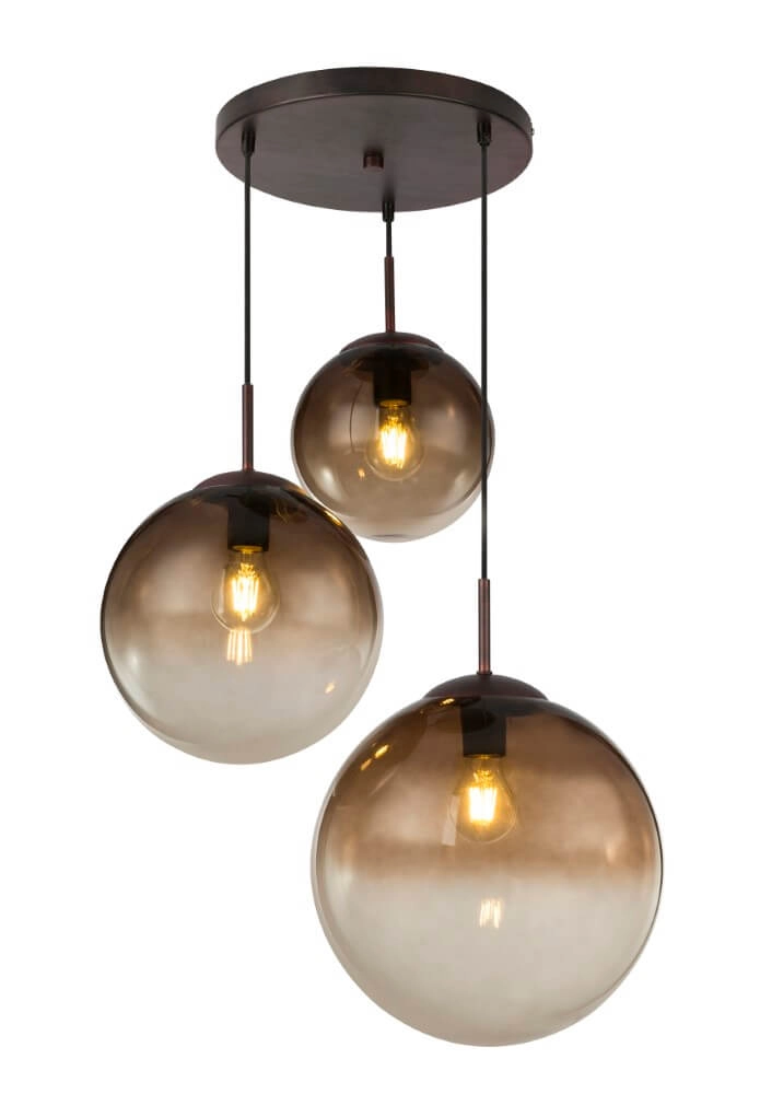 Loft-Hängelampe aus Glas Varus Ø 51cm Globo 9007371371846