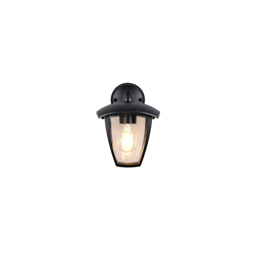 Schwarze Wandleuchte Venta modern Trio 4017807648102