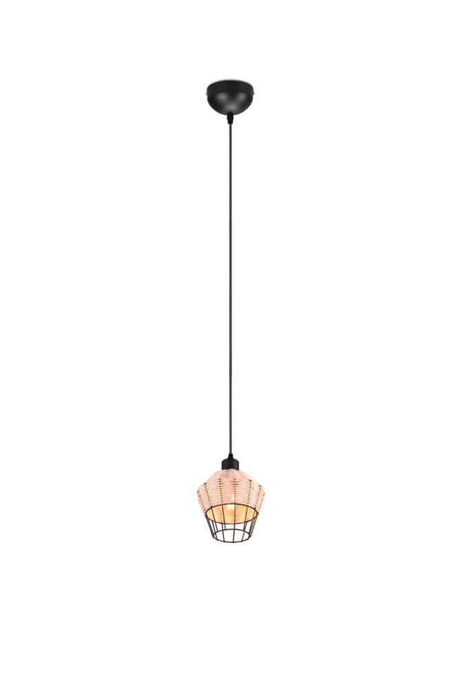 Hängelampe Borka Rattan Trio 4017807556094