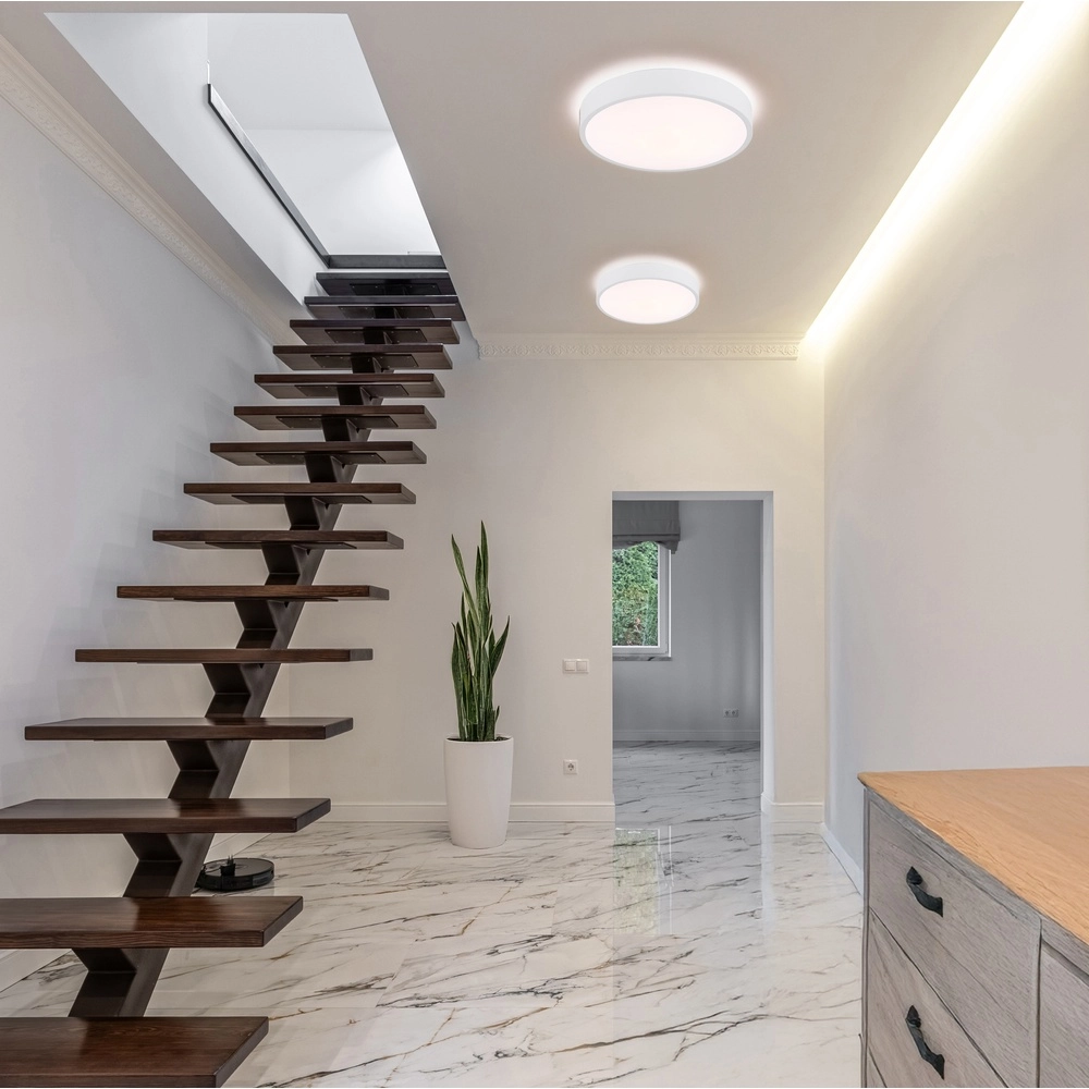 Design-Deckenlicht Nielsen weiße Ø 33,2 cm Globo 9007371569670