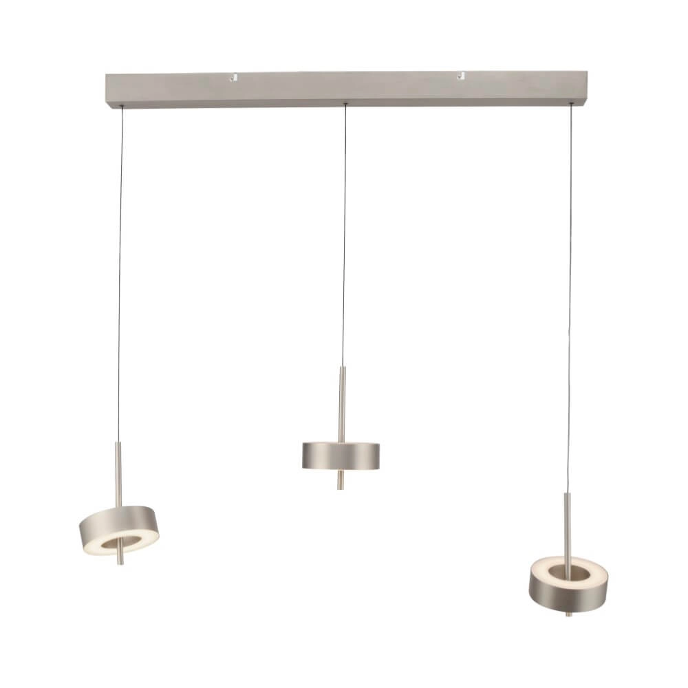 Hängelampe mit 3 Leuchten Q-Rotate Aluminium modern Paul Neuhaus 4012248383162