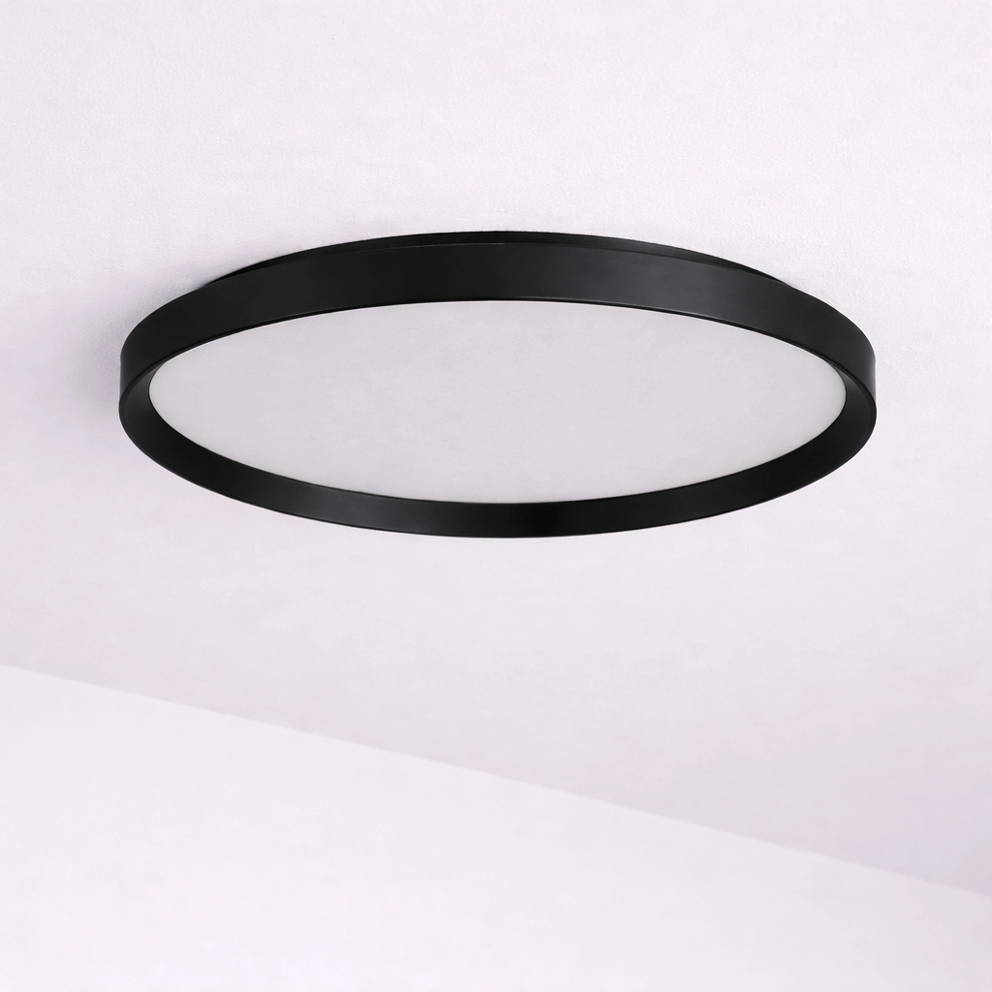 Elegante Deckenlampe Prisma schwarze Ø 35 cm Lyora 5053423315201