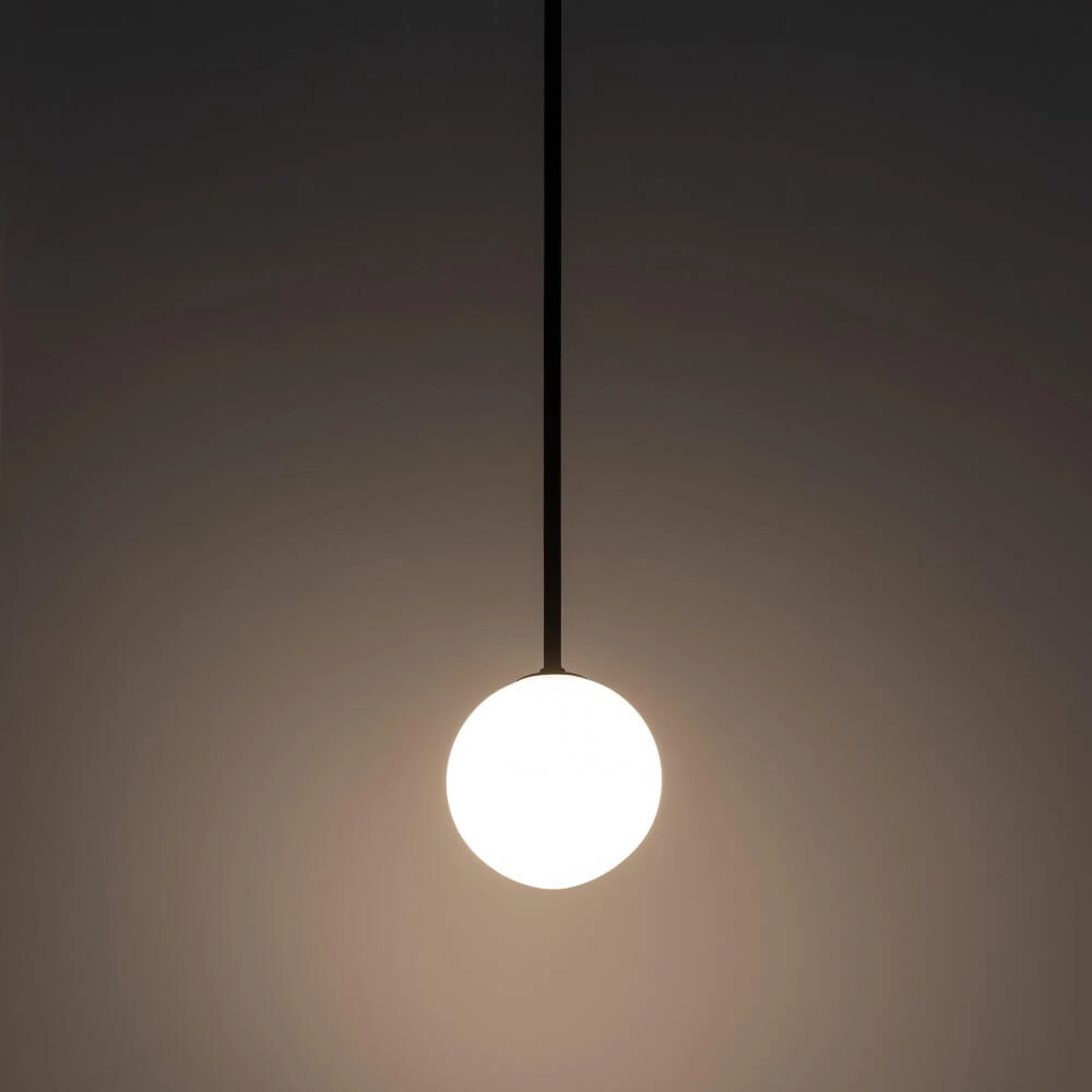 Deckenleuchte aus Glas Kier M schwarz - 96cm Lyora 5903139103077