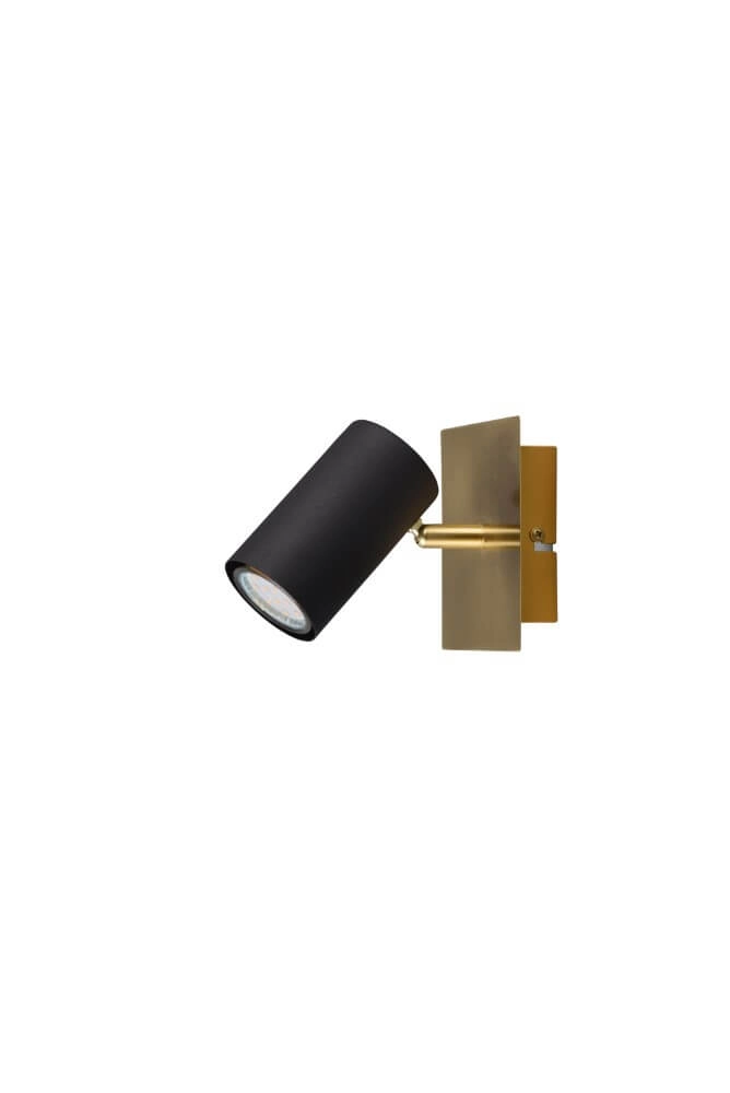 Wandstrahler Marley schwarz mit gold Trio 4017807523898