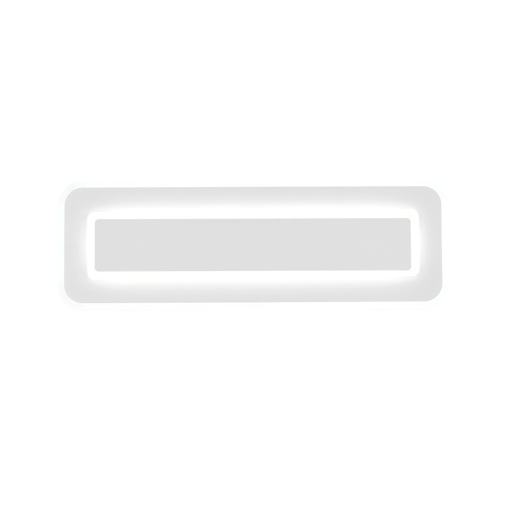 Moderne Deckenlampe Riva Weiß 60 cm Trio 4017807682915