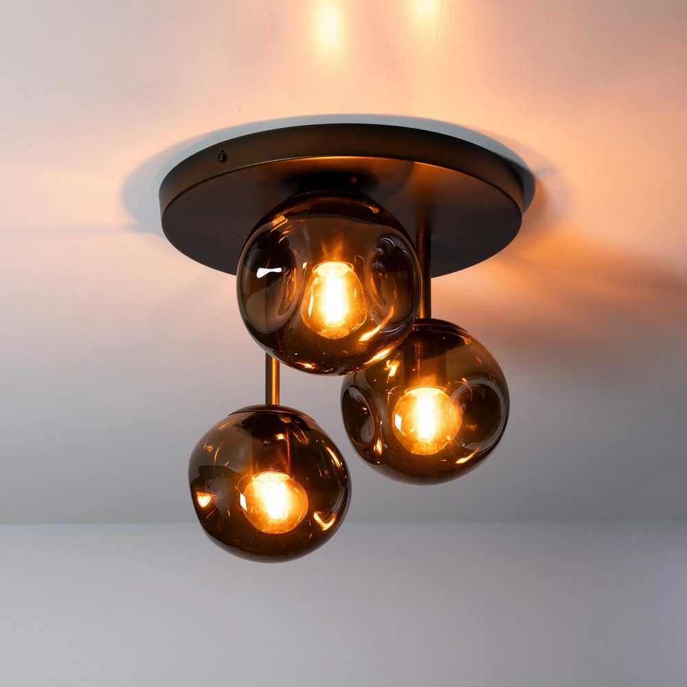 Design-Deckenlampe Stellar Schwarz