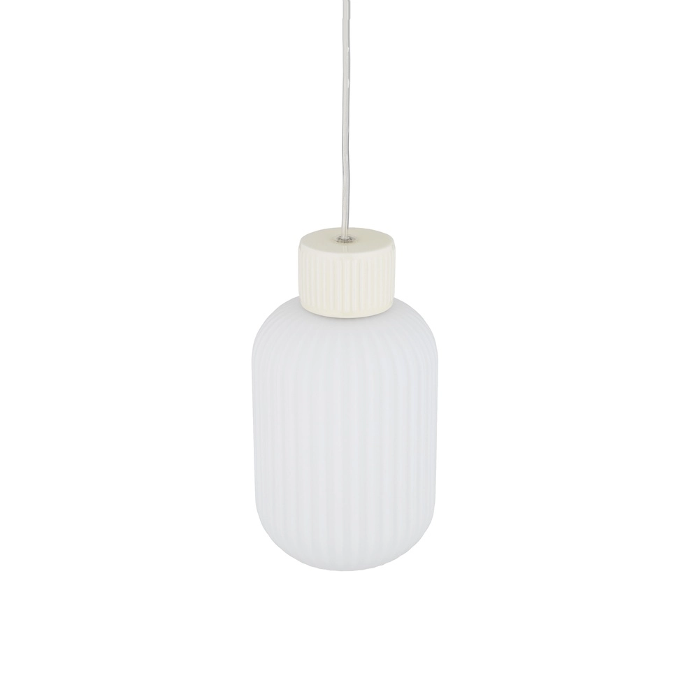 Pendellampe Aurora sandbraun Ø 14 cm Lyora 5903139119689