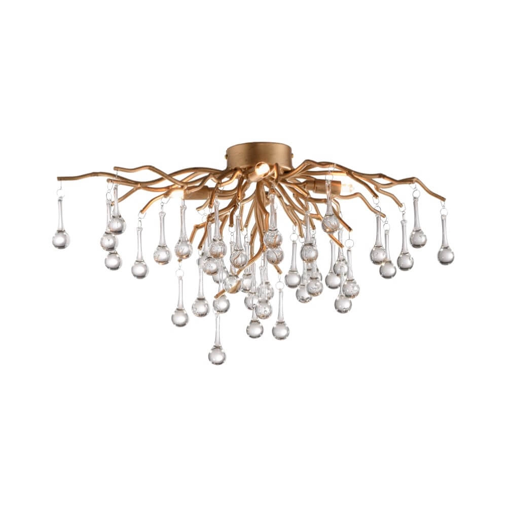Kronleuchter Icicle Messing 60cm Paul Neuhaus 4012248352069